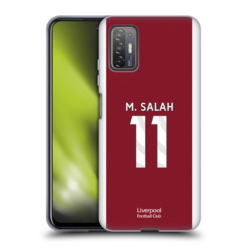 Liverpool Football Club 2023/24 Players Home Kit Mohamed Salah Soft Gel Case for HTC Desire 21 Pro 5G