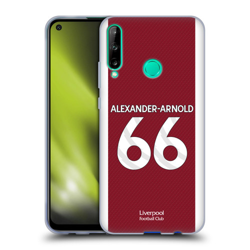 Liverpool Football Club 2023/24 Players Home Kit Trent Alexander-Arnold Soft Gel Case for Huawei P40 lite E