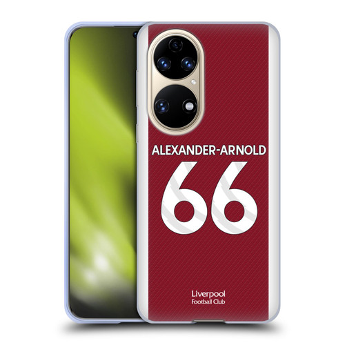 Liverpool Football Club 2023/24 Players Home Kit Trent Alexander-Arnold Soft Gel Case for Huawei P50