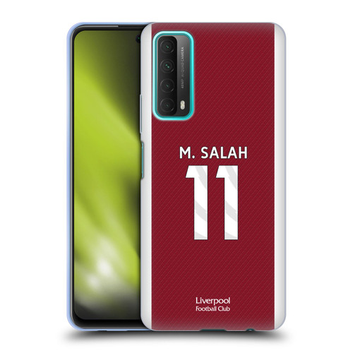 Liverpool Football Club 2023/24 Players Home Kit Mohamed Salah Soft Gel Case for Huawei P Smart (2021)