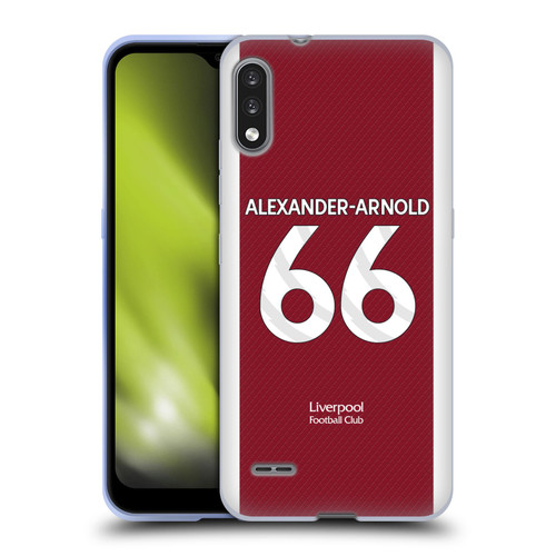 Liverpool Football Club 2023/24 Players Home Kit Trent Alexander-Arnold Soft Gel Case for LG K22