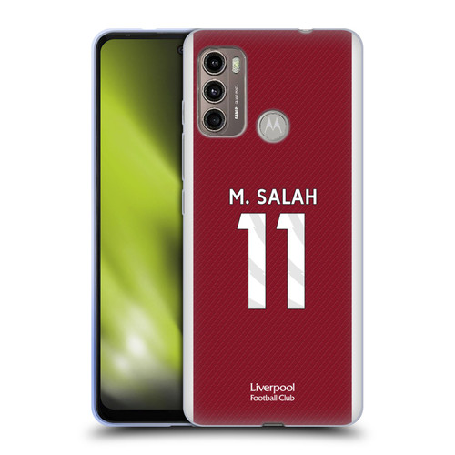 Liverpool Football Club 2023/24 Players Home Kit Mohamed Salah Soft Gel Case for Motorola Moto G60 / Moto G40 Fusion