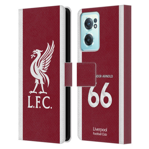 Liverpool Football Club 2023/24 Players Home Kit Trent Alexander-Arnold Leather Book Wallet Case Cover For OnePlus Nord CE 2 5G