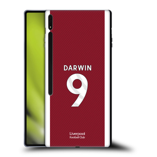Liverpool Football Club 2023/24 Players Home Kit Darwin Núñez Soft Gel Case for Samsung Galaxy Tab S8 Ultra
