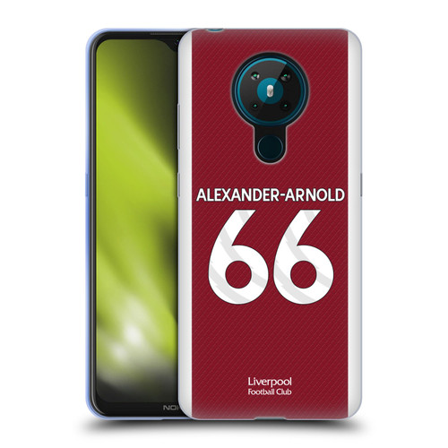 Liverpool Football Club 2023/24 Players Home Kit Trent Alexander-Arnold Soft Gel Case for Nokia 5.3