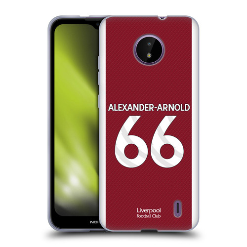 Liverpool Football Club 2023/24 Players Home Kit Trent Alexander-Arnold Soft Gel Case for Nokia C10 / C20
