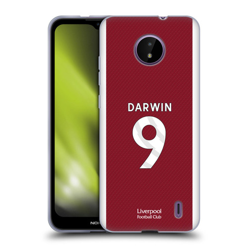 Liverpool Football Club 2023/24 Players Home Kit Darwin Núñez Soft Gel Case for Nokia C10 / C20