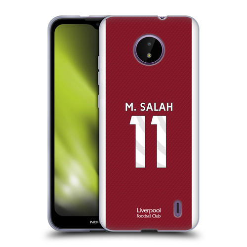 Liverpool Football Club 2023/24 Players Home Kit Mohamed Salah Soft Gel Case for Nokia C10 / C20