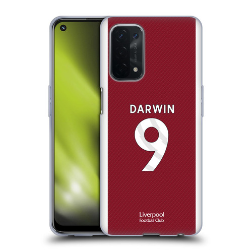 Liverpool Football Club 2023/24 Players Home Kit Darwin Núñez Soft Gel Case for OPPO A54 5G