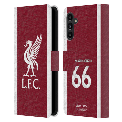 Liverpool Football Club 2023/24 Players Home Kit Trent Alexander-Arnold Leather Book Wallet Case Cover For Samsung Galaxy A13 5G (2021)