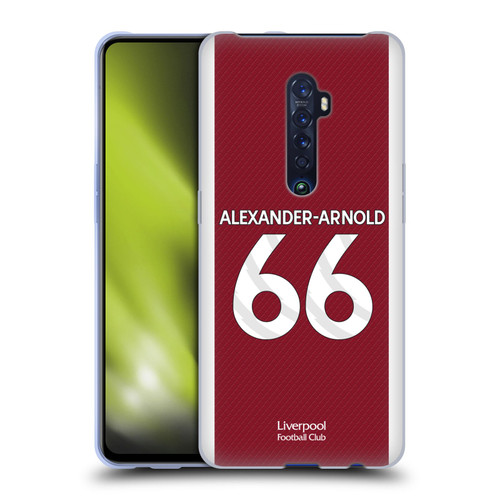 Liverpool Football Club 2023/24 Players Home Kit Trent Alexander-Arnold Soft Gel Case for OPPO Reno 2