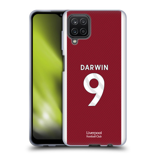 Liverpool Football Club 2023/24 Players Home Kit Darwin Núñez Soft Gel Case for Samsung Galaxy A12 (2020)