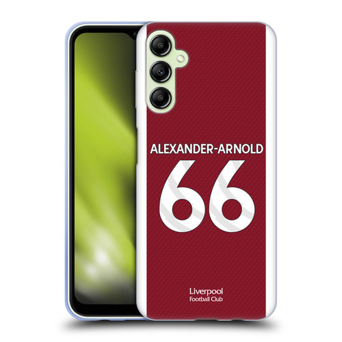 Liverpool Football Club 2023/24 Players Home Kit Trent Alexander-Arnold Soft Gel Case for Samsung Galaxy A14 5G