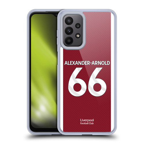 Liverpool Football Club 2023/24 Players Home Kit Trent Alexander-Arnold Soft Gel Case for Samsung Galaxy A23 / 5G (2022)