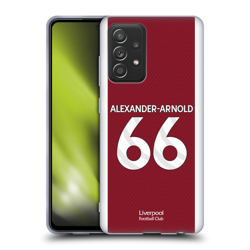 Liverpool Football Club 2023/24 Players Home Kit Trent Alexander-Arnold Soft Gel Case for Samsung Galaxy A52 / A52s / 5G (2021)