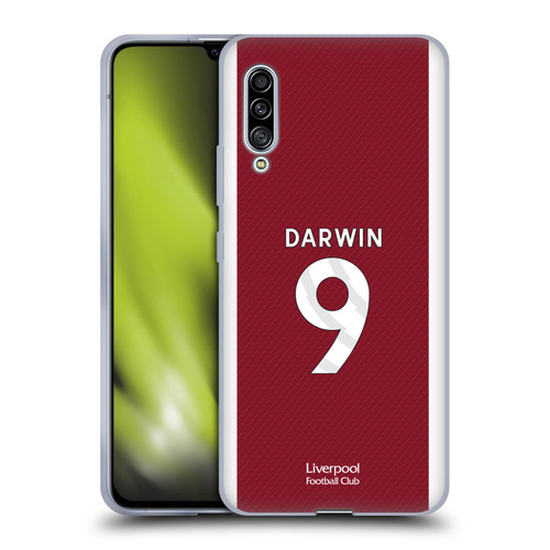 Liverpool Football Club 2023/24 Players Home Kit Darwin Núñez Soft Gel Case for Samsung Galaxy A90 5G (2019)