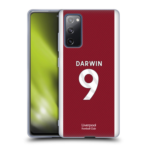 Liverpool Football Club 2023/24 Players Home Kit Darwin Núñez Soft Gel Case for Samsung Galaxy S20 FE / 5G