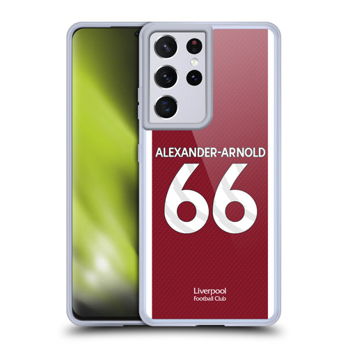 Liverpool Football Club 2023/24 Players Home Kit Trent Alexander-Arnold Soft Gel Case for Samsung Galaxy S21 Ultra 5G
