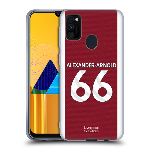 Liverpool Football Club 2023/24 Players Home Kit Trent Alexander-Arnold Soft Gel Case for Samsung Galaxy M30s (2019)/M21 (2020)