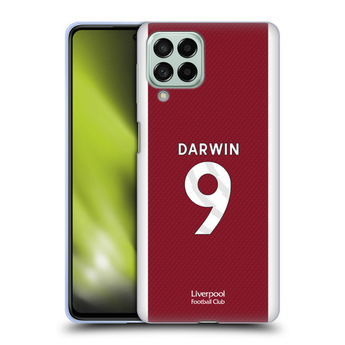 Liverpool Football Club 2023/24 Players Home Kit Darwin Núñez Soft Gel Case for Samsung Galaxy M53 (2022)