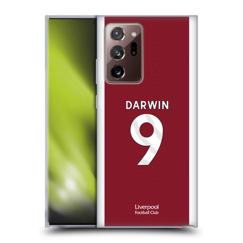 Liverpool Football Club 2023/24 Players Home Kit Darwin Núñez Soft Gel Case for Samsung Galaxy Note20 Ultra / 5G