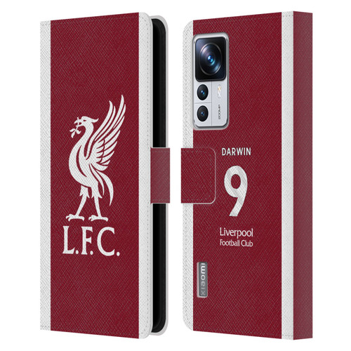 Liverpool Football Club 2023/24 Players Home Kit Darwin Núñez Leather Book Wallet Case Cover For Xiaomi 12T Pro
