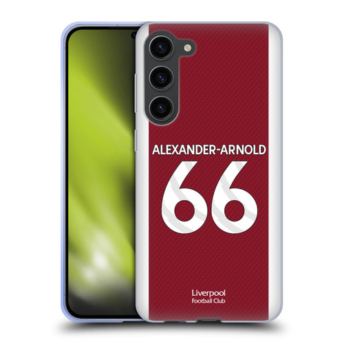 Liverpool Football Club 2023/24 Players Home Kit Trent Alexander-Arnold Soft Gel Case for Samsung Galaxy S23+ 5G