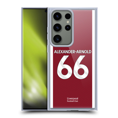 Liverpool Football Club 2023/24 Players Home Kit Trent Alexander-Arnold Soft Gel Case for Samsung Galaxy S23 Ultra 5G