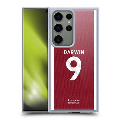 Liverpool Football Club 2023/24 Players Home Kit Darwin Núñez Soft Gel Case for Samsung Galaxy S23 Ultra 5G