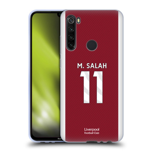 Liverpool Football Club 2023/24 Players Home Kit Mohamed Salah Soft Gel Case for Xiaomi Redmi Note 8T