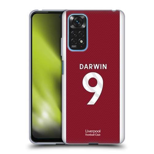 Liverpool Football Club 2023/24 Players Home Kit Darwin Núñez Soft Gel Case for Xiaomi Redmi Note 11 / Redmi Note 11S