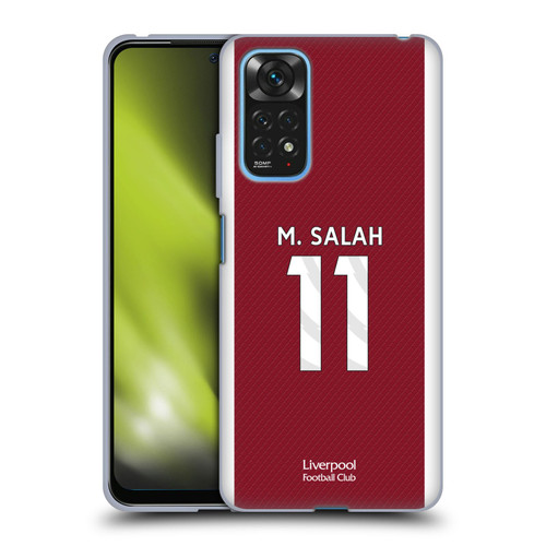 Liverpool Football Club 2023/24 Players Home Kit Mohamed Salah Soft Gel Case for Xiaomi Redmi Note 11 / Redmi Note 11S