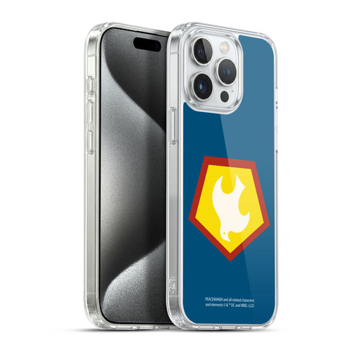 Peacemaker: Television Series Graphics Logo Soft Gel Case for Apple iPhone 15 Pro Max & MagSafe