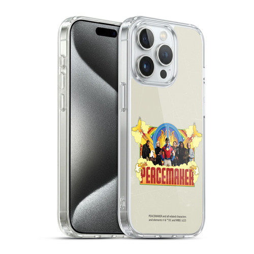Peacemaker: Television Series Graphics Group Soft Gel Case for Apple iPhone 15 Pro & MagSafe