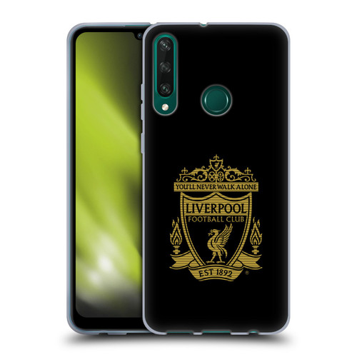 Liverpool Football Club Crest 2 Black 2 Soft Gel Case for Huawei Y6p