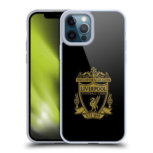 Liverpool Football Club Crest 2 Black 2 Soft Gel Case for Apple iPhone 12 Pro Max