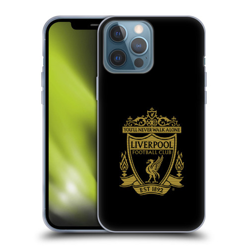 Liverpool Football Club Crest 2 Black 2 Soft Gel Case for Apple iPhone 13 Pro Max