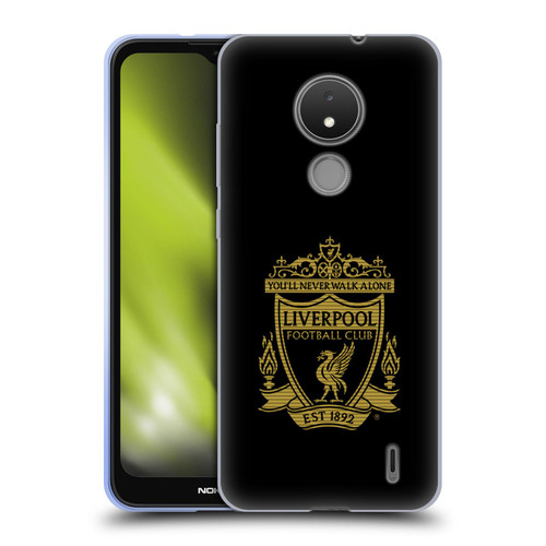 Liverpool Football Club Crest 2 Black 2 Soft Gel Case for Nokia C21