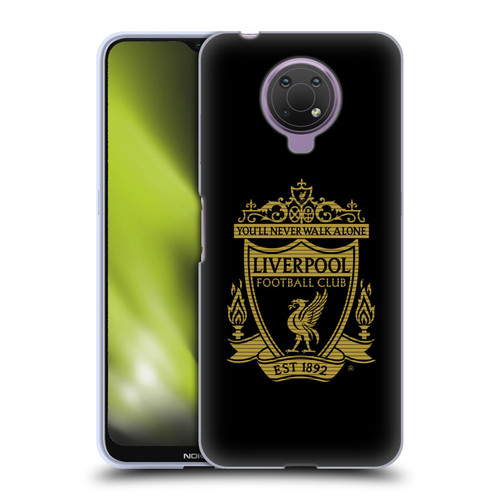 Liverpool Football Club Crest 2 Black 2 Soft Gel Case for Nokia G10