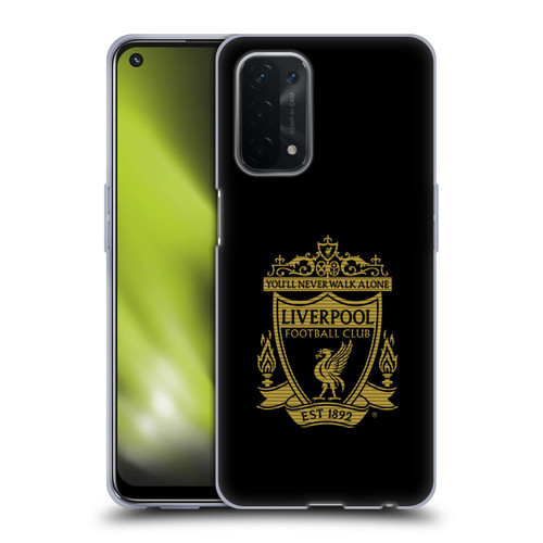 Liverpool Football Club Crest 2 Black 2 Soft Gel Case for OPPO A54 5G