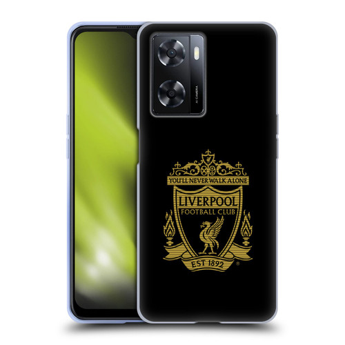 Liverpool Football Club Crest 2 Black 2 Soft Gel Case for OPPO A57s