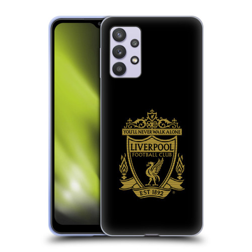 Liverpool Football Club Crest 2 Black 2 Soft Gel Case for Samsung Galaxy A32 5G / M32 5G (2021)