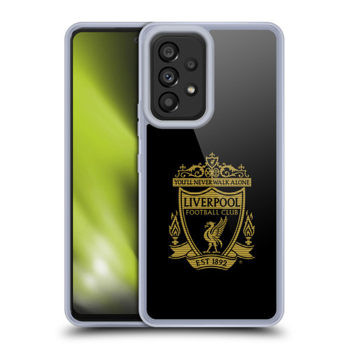 Liverpool Football Club Crest 2 Black 2 Soft Gel Case for Samsung Galaxy A53 5G (2022)