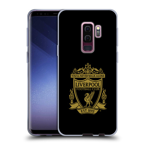 Liverpool Football Club Crest 2 Black 2 Soft Gel Case for Samsung Galaxy S9+ / S9 Plus