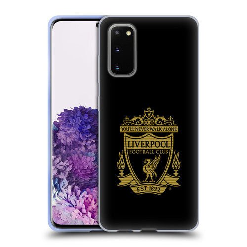 Liverpool Football Club Crest 2 Black 2 Soft Gel Case for Samsung Galaxy S20 / S20 5G
