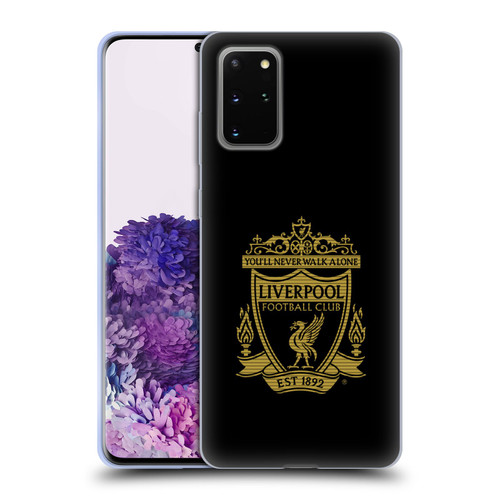 Liverpool Football Club Crest 2 Black 2 Soft Gel Case for Samsung Galaxy S20+ / S20+ 5G