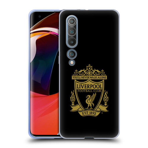 Liverpool Football Club Crest 2 Black 2 Soft Gel Case for Xiaomi Mi 10 5G / Mi 10 Pro 5G
