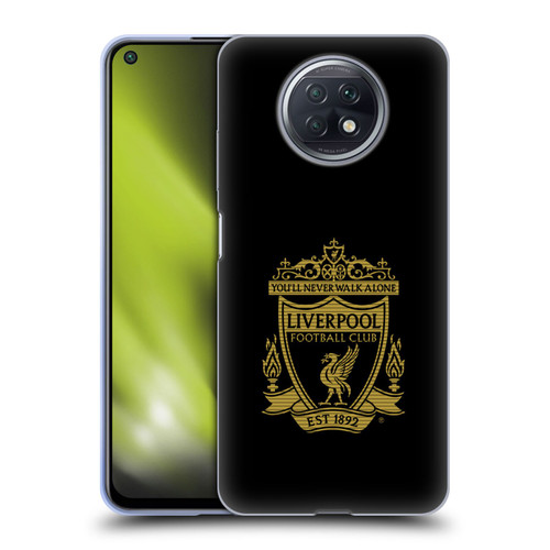 Liverpool Football Club Crest 2 Black 2 Soft Gel Case for Xiaomi Redmi Note 9T 5G