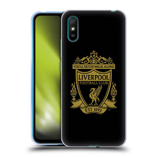 Liverpool Football Club Crest 2 Black 2 Soft Gel Case for Xiaomi Redmi 9A / Redmi 9AT