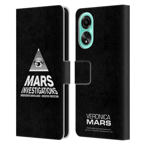 Veronica Mars Graphics Logo Leather Book Wallet Case Cover For OPPO A78 5G